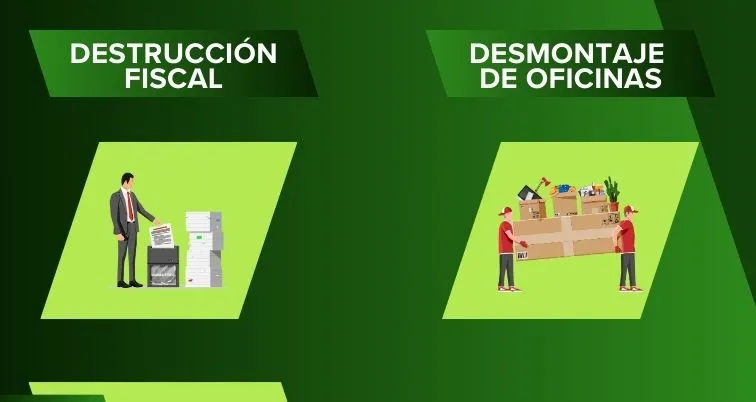 Destrucción Fiscal y Desmontaje de Oficinas